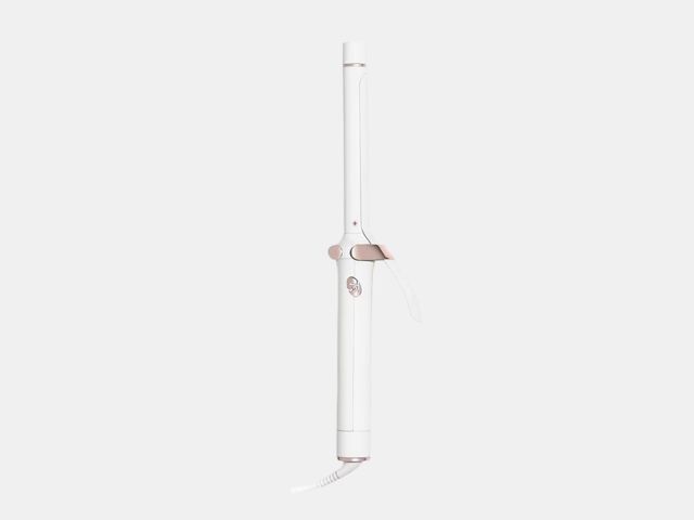 A lightweight styling wand designed for portability and international use.