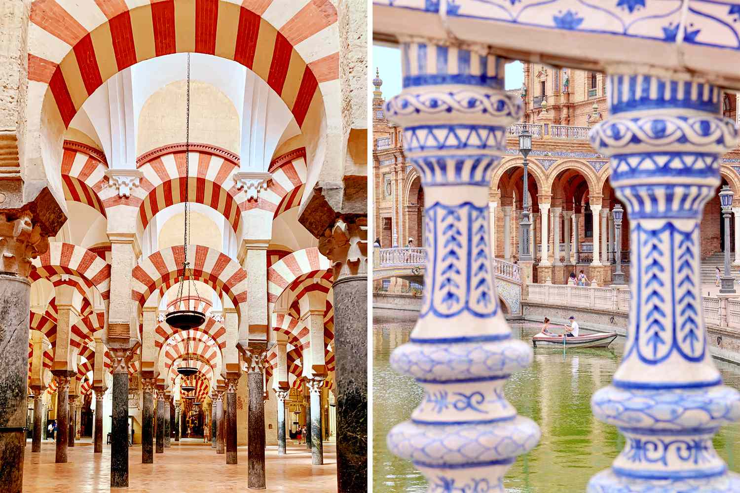 General view of a significant Moorish architectural landmark in Spain.